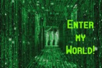 enter-my-world-green-matrix-logo