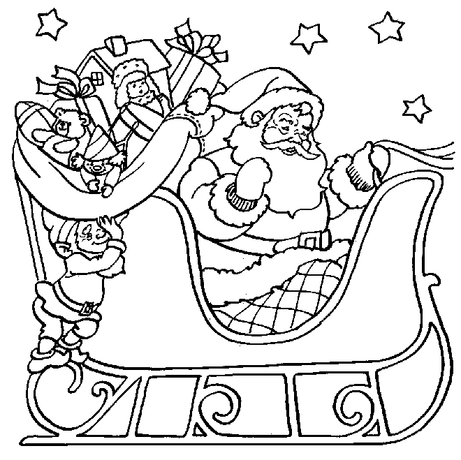 yuletide coloring pages - photo #11